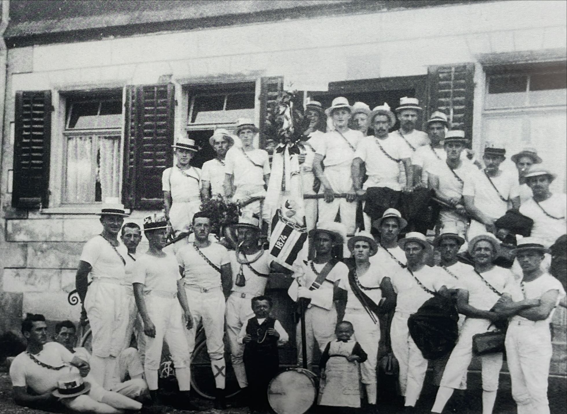 Gruppenfoto vom TVM aus dem Jahre 1874