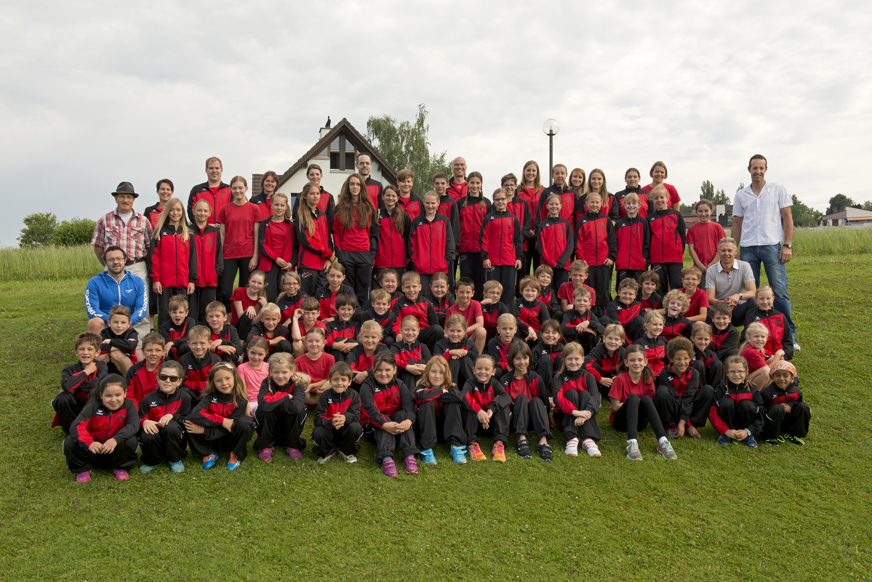 Jugi Gruppenfoto an der Jugi Jahresmeisterschaften vom 27. Juni 2015